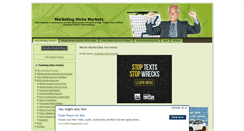 Desktop Screenshot of marketing-niche-markets.junkieyard.com