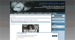 Desktop Screenshot of junkieyard.com